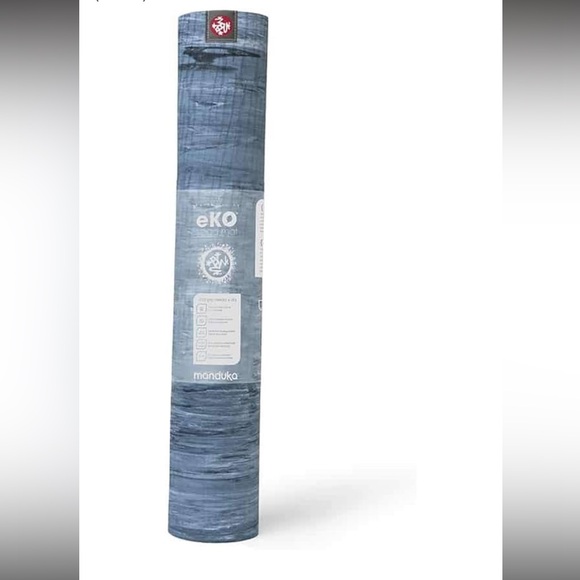 Manduka EKOLITE YOGA AND PILATES Mat ebbed marble blue - Picture 3 of 7